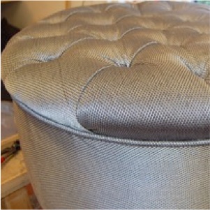 upholstered foot stool